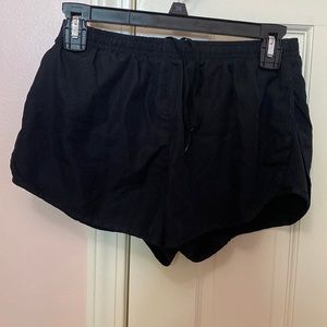 Black gym shorts, size - XS